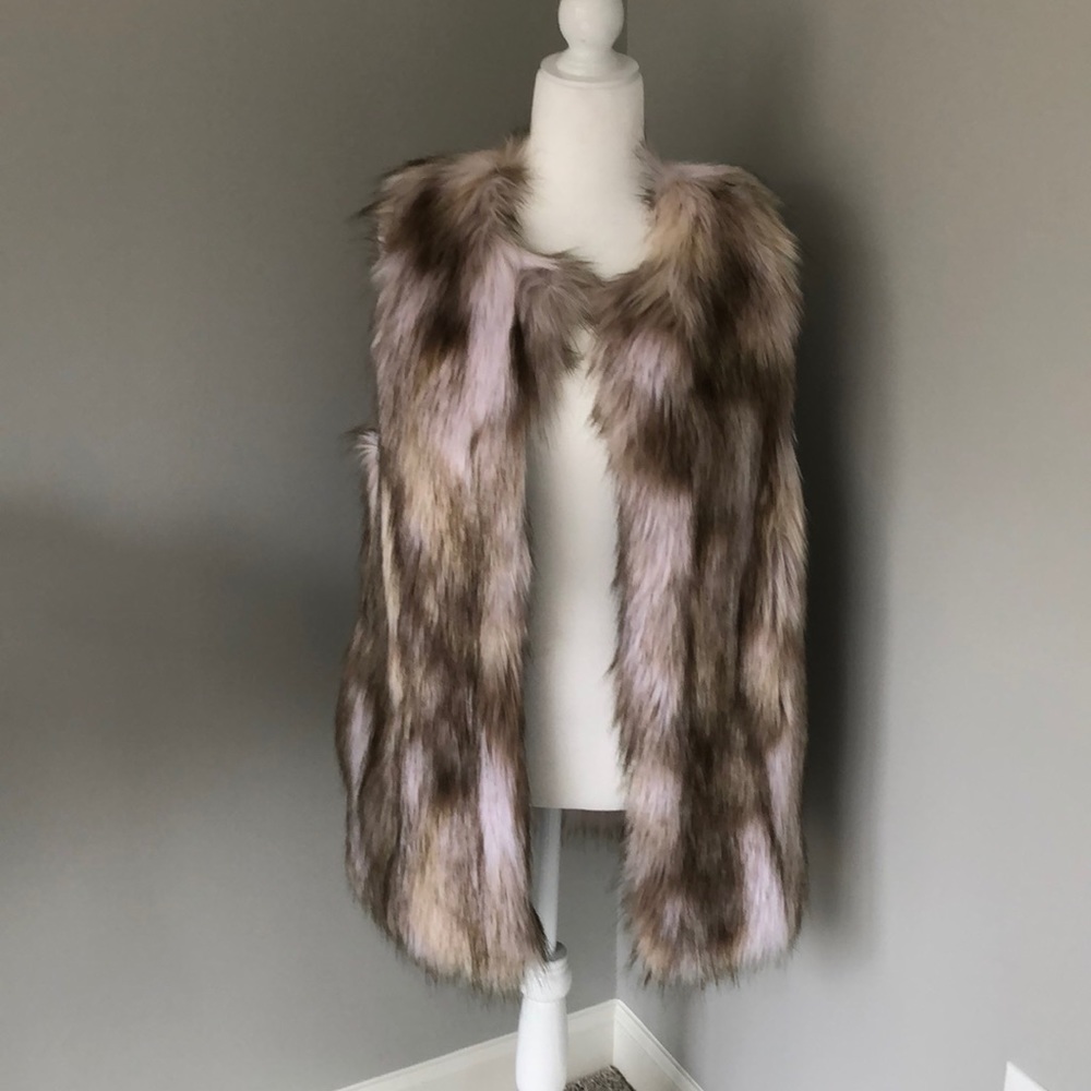 New ASOS furry vest
